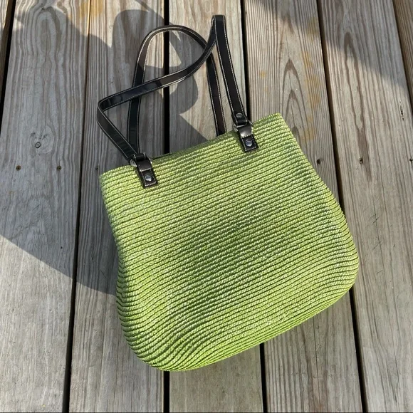 Charter Club Green Purse - Picture 1 of 6